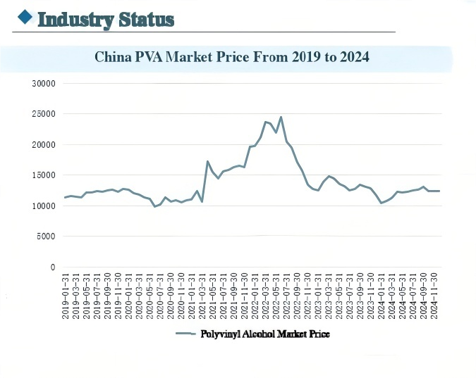 China PVA Market Price From 2019 to 2024