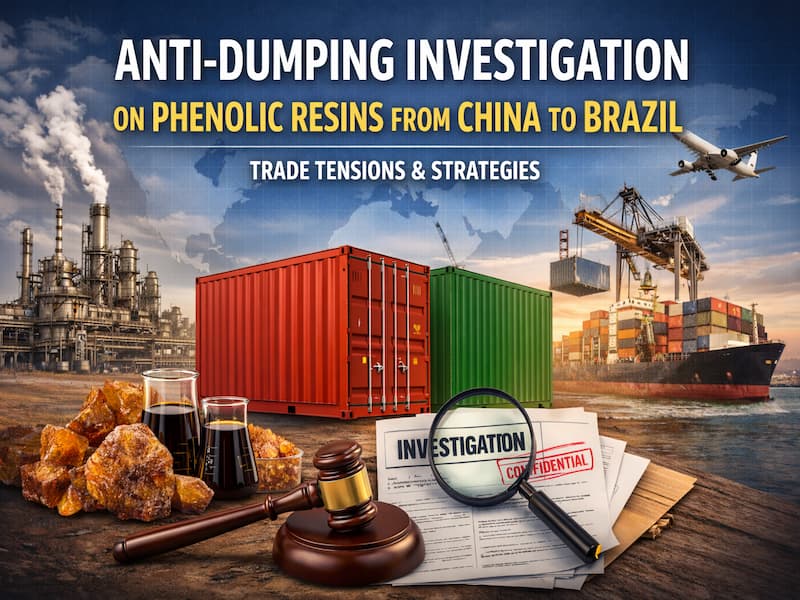 Brazil Initiates Anti-Dumping Investigation on Chinese Phenolic Resins
